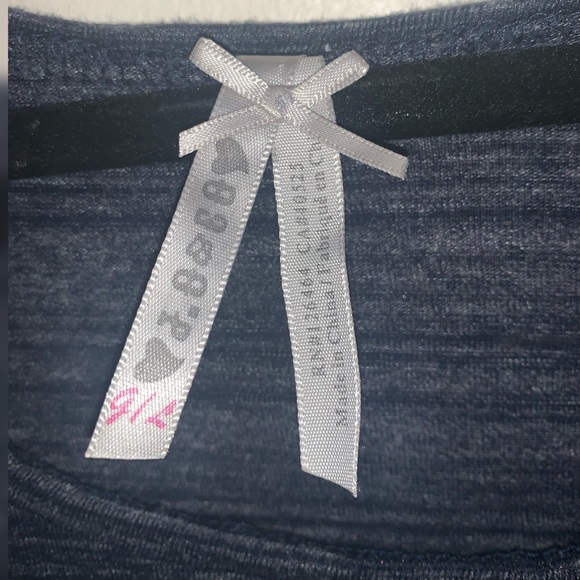 J.O&CO Blue Hi-Lo Tshirt Size Large (flaw) - Picture 3 of 5